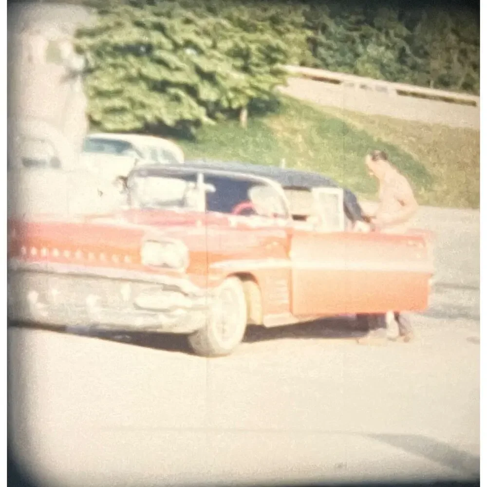 Family‎ Vacation 8mm Home Movie 1960 Smoky Mountains Fontana Dam Classic Cars